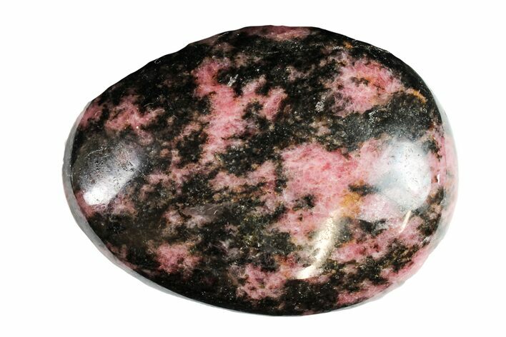 Polished Rhodonite Pebble #158685